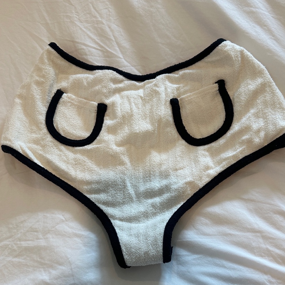 Montce Polly Cream and Black terry